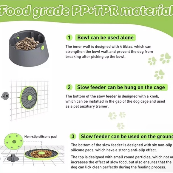 Multi Purpose Dog Feeder Toy For Slow Feeding Animal Training New NIB - Picture 8 of 12